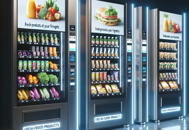 Nowoczesne automaty spożywcze – świeże produkty na wyciągnięcie ręki
