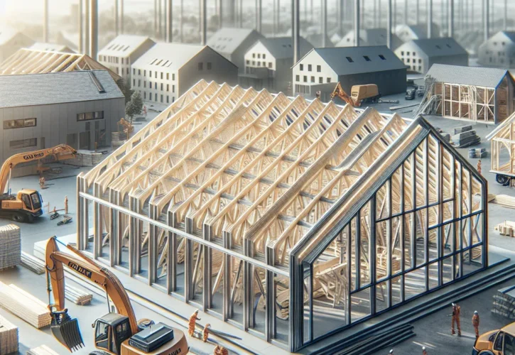 Nowoczesne wiązary dachowe Śląskie – prefabrykacja i montaż dla wymagających